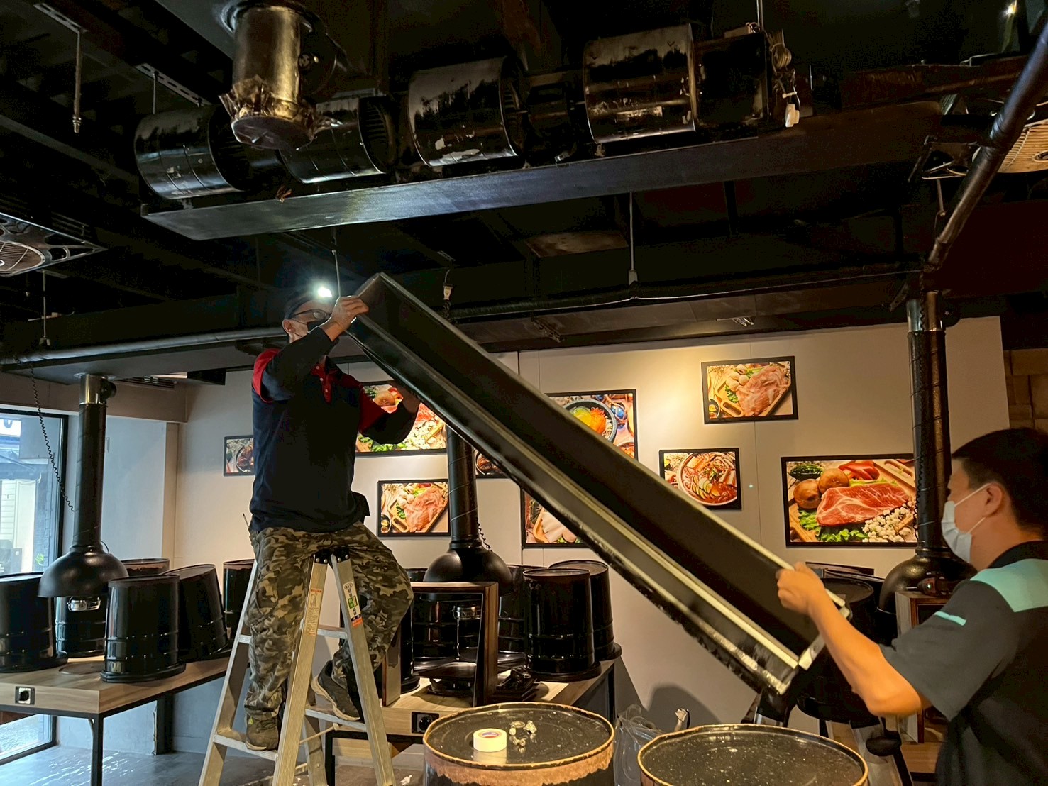 拆解清洗殺菌消毒