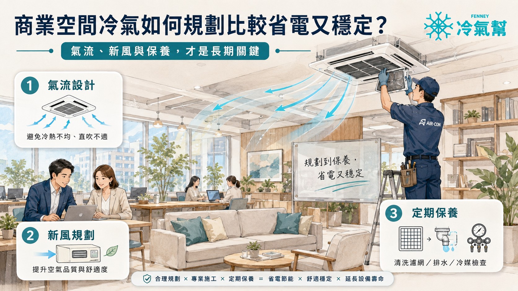 商業空間冷氣預算